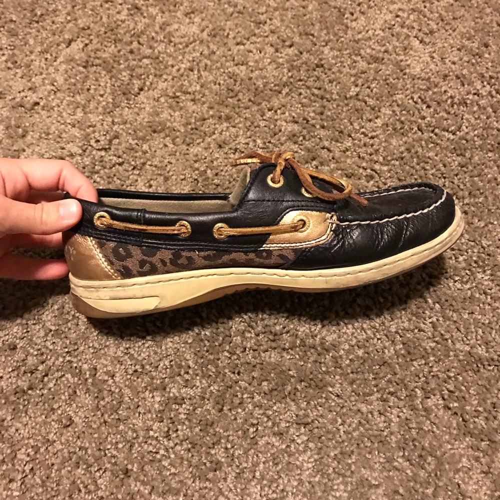 Gold and cheetah speedy topsider size 7.5 - Picture 5 of 8